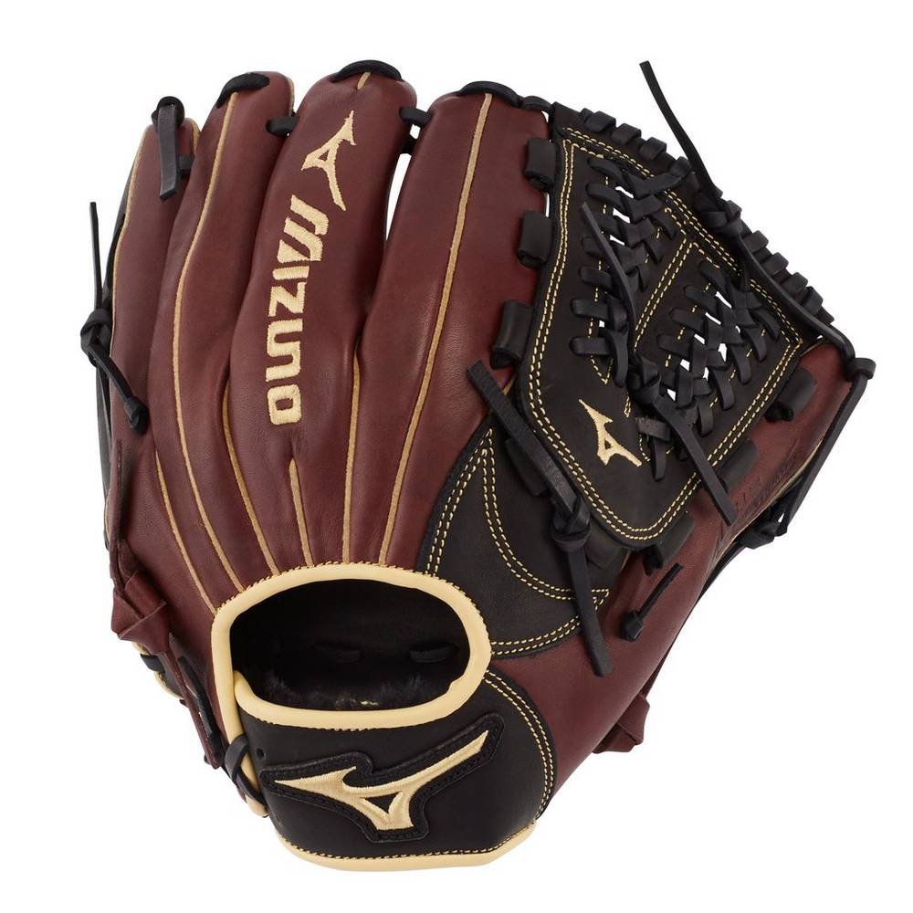 Guanti Mizuno Baseball MVP Prime Infield 11.5" Uomo - Nere Rosa - 18450-SZBX